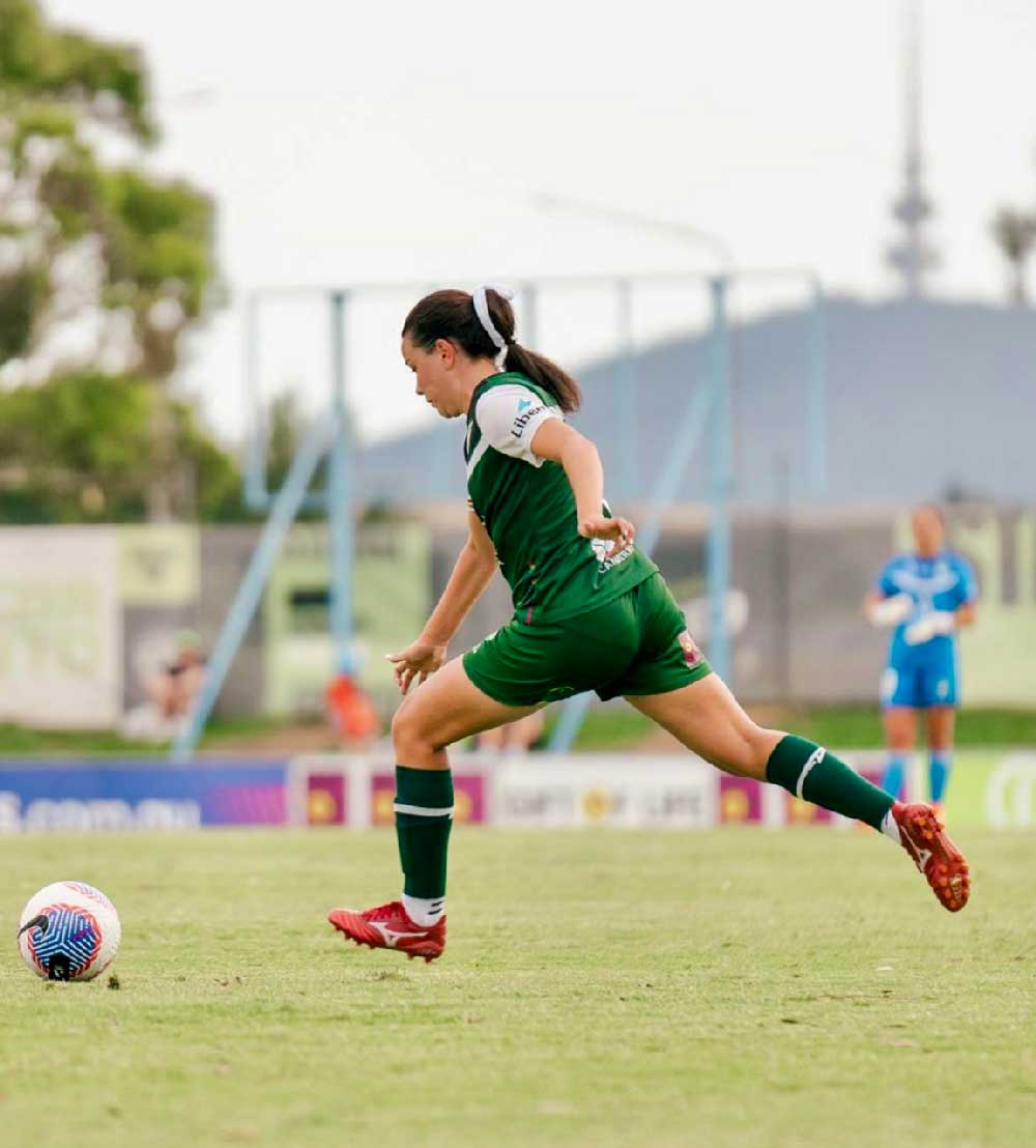 Mary Stanic Floody Canberra United Footballer